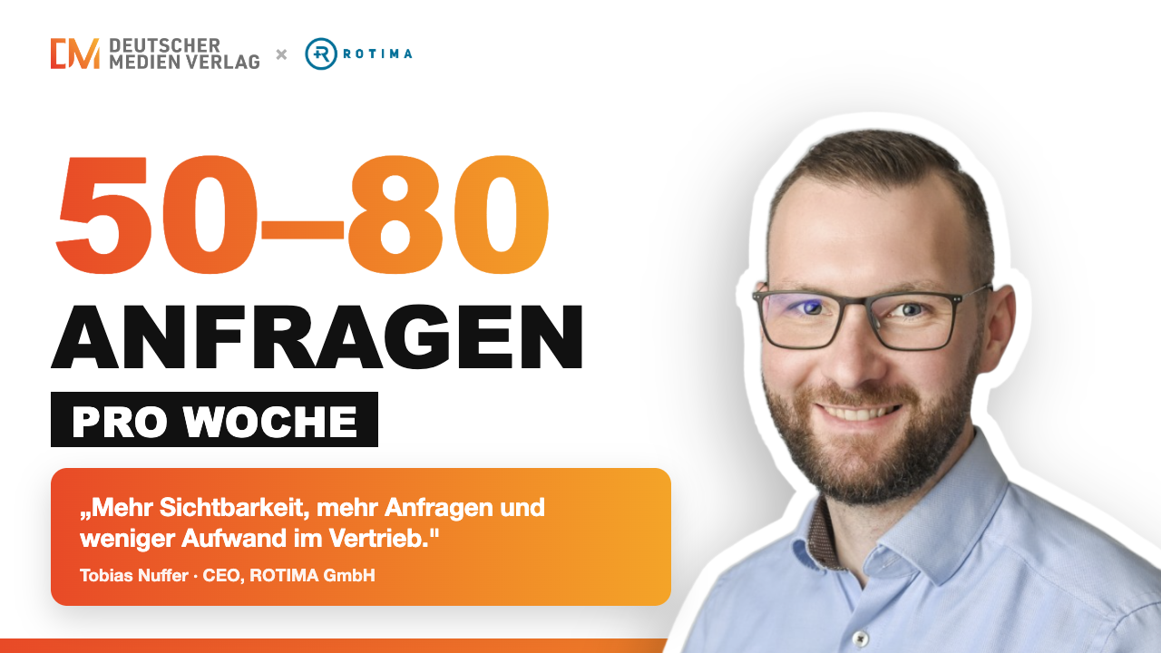 Referenzvideo ROTIMA AG, Tobias Nuffer